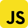 javascript logo yellow