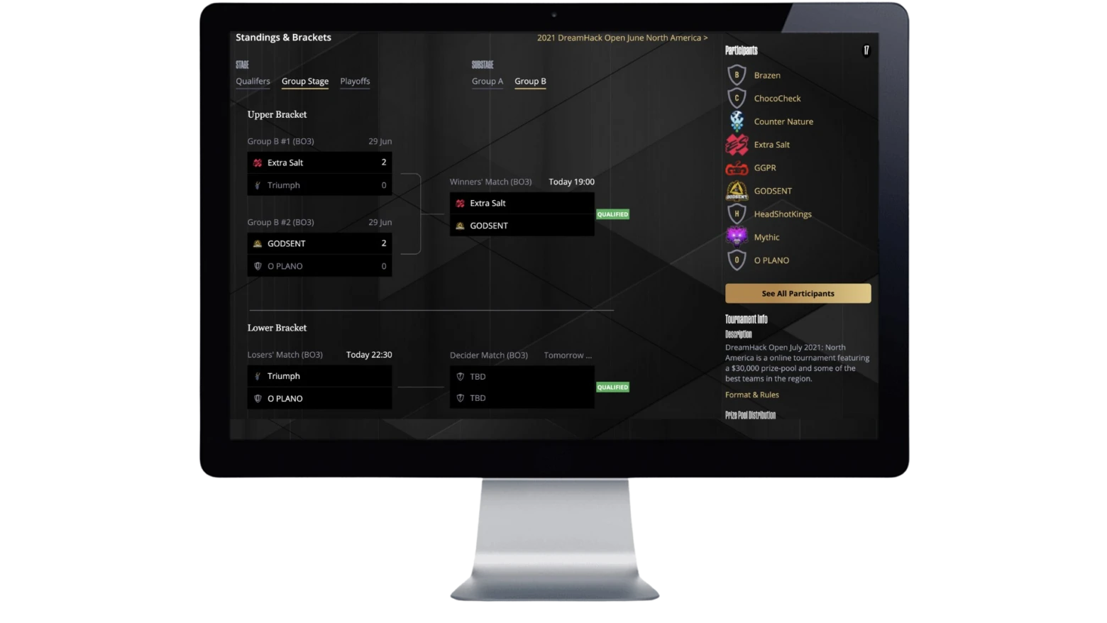 Upcomed dashboard