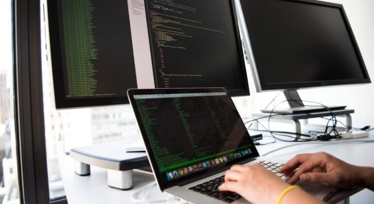 writing a python code on multiple displays