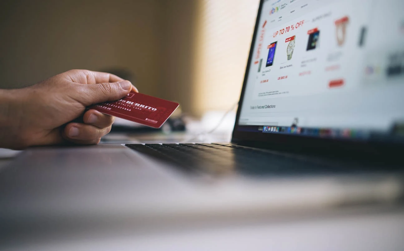 buying online with a credit card