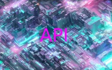 API on motherboard digital background