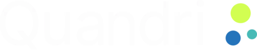 quandri logo white