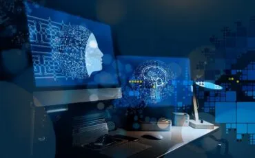 ai computer on the desk