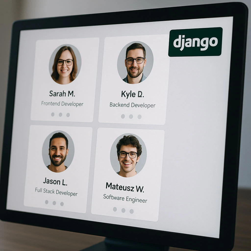 django developers' profiles