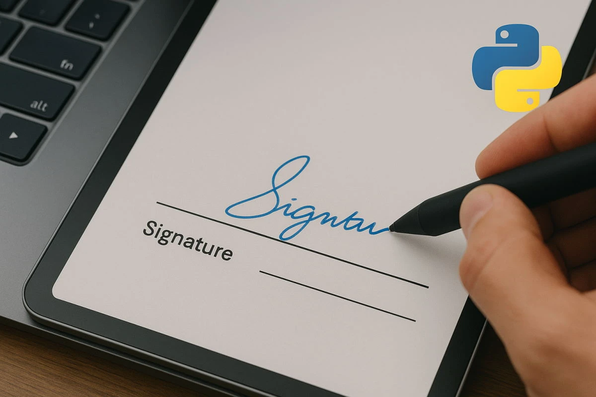 esign integration on laptop