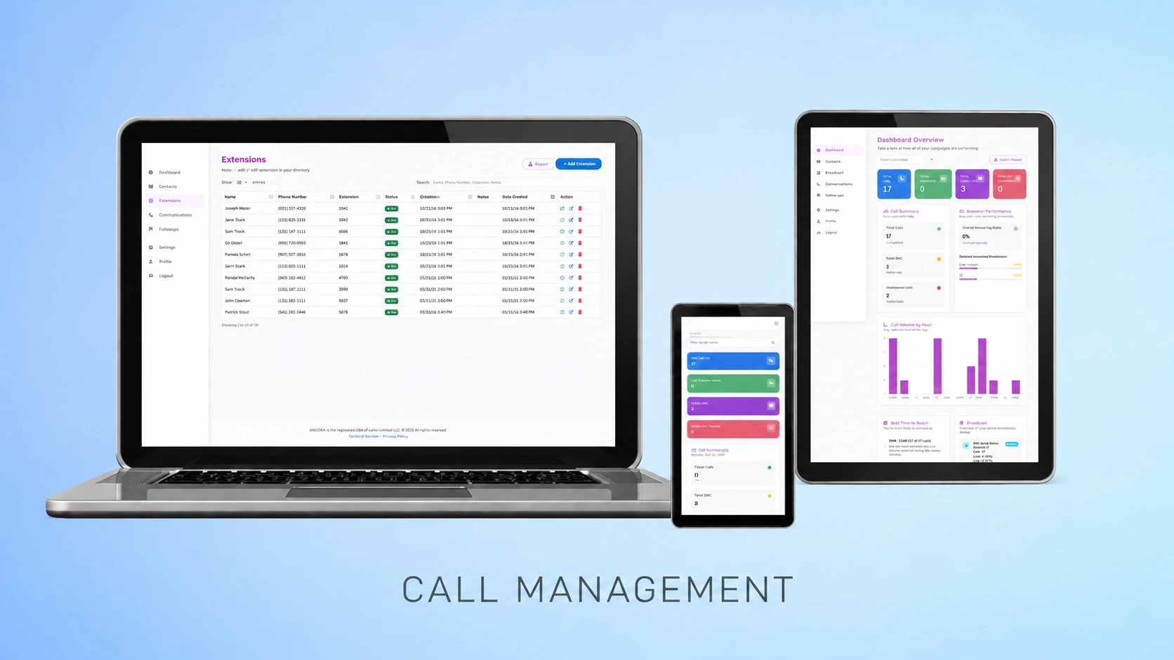 call management software